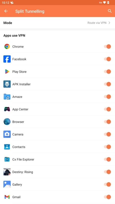 Turbo VPN — captura de tela 10