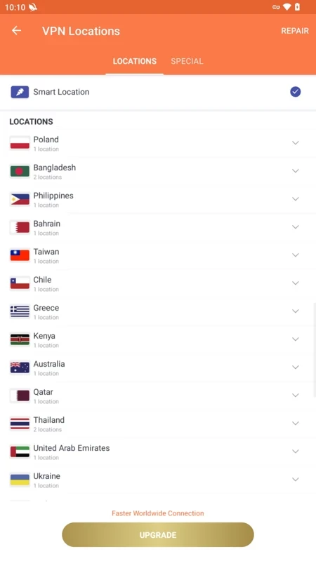 Turbo VPN — captura de tela 7